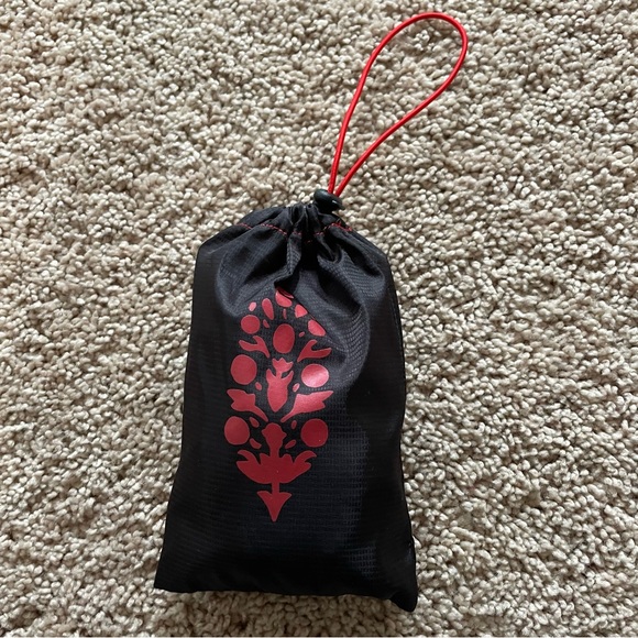 Free People Movement On the Run Packable Baseball Hat Black Red - Picture 2 of 8